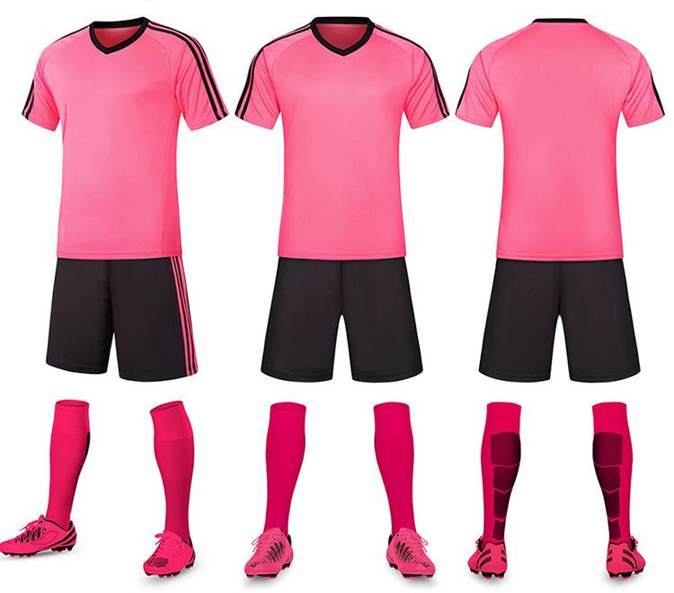 Football Suit Competition Short Sleeve Primary School Children's Training Suit Team Suit Sports Printed Football Suit Quick Drying Men and Women