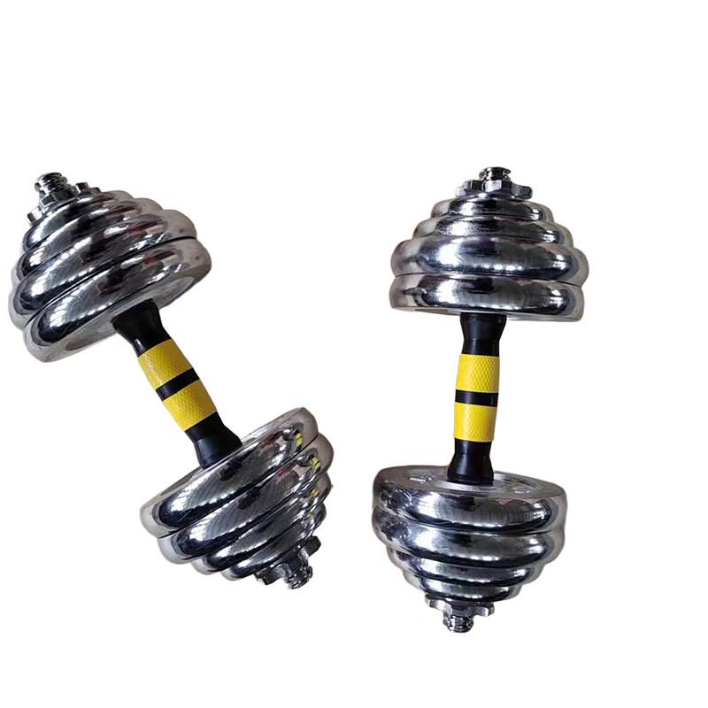 TLXT Electroplated Solid Dumbbell