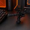 3D-печатная фигурка в форме Гатлинг-пулемета, Вращающаяся настольная игрушка, Декор для стола в военном стиле, Забавная игрушка-антистресс для взрослых и детей, Креативная