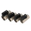 1/8" 1/4" 3/8" 1/2" Female Thread Mini Brass Ball Valve BSP Internal Thread Air Compressor Switch Water Gas Oil Shut Off Valves