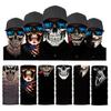 Simplicity Men Bandana Neck Tube Changeable Outdoor Women 1PC Skull Faces Multi-use Unisex Snood Popular Warmer Magic Face Mask Scarf