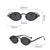 Metal Anti-blue Glasses Oversized Round Glasses Portable Optical Glasses  Women Men