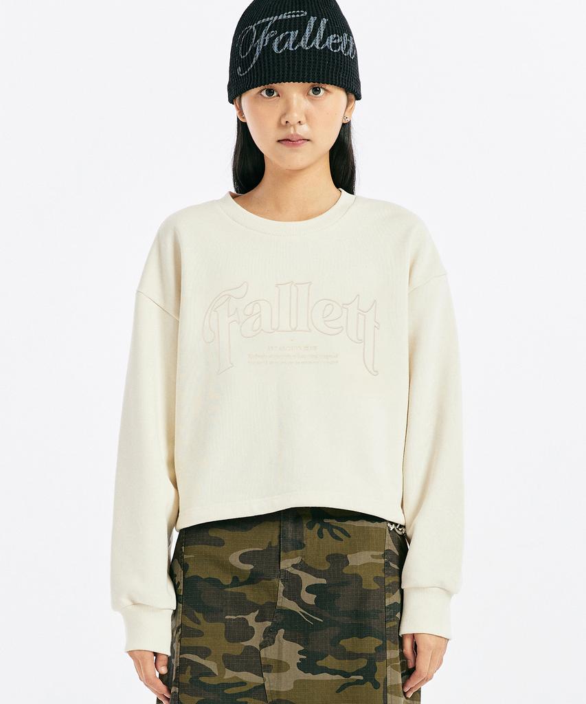 FALLETT Art Archive String Sweatshirt Ivory