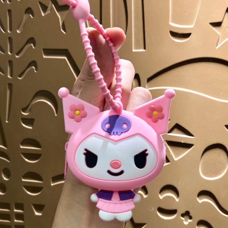 Мини Кошечка удачи Кошечка монета брелок и сумка для наушников подарок