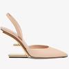 Womens New Sexy Pointed Toe High Heels Summer Fashion Shaped Heel Sandals Daily Comfortable Office Professional Women's Shoes