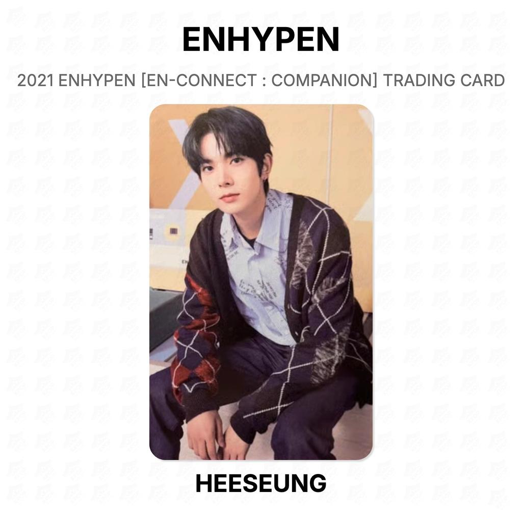 ENHYPEN 2021 ENHYPEN [EN-CONNECT : КОМПАНЬОН] ТОРГОВАЯ КАРТОЧКА Официальная фотокарточка