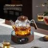 Чайник со съемным ситечком из высокоборосиликатного стекла YIHUTEA