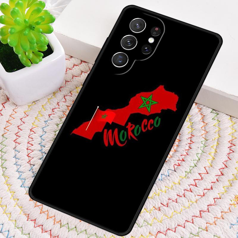 Марокко Флаг Герб Силиконовый Чехол Для Телефона Для Samsung Galaxy note 10 pro S26 S25 S24 S23 S22 S21 Plus Ultra Capa Чехол
