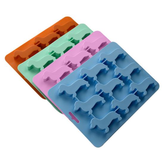 Супермягкая силиконовая форма, гибкая привлекательная форма для льда, поднос для шоколадного печенья, помадка, декор