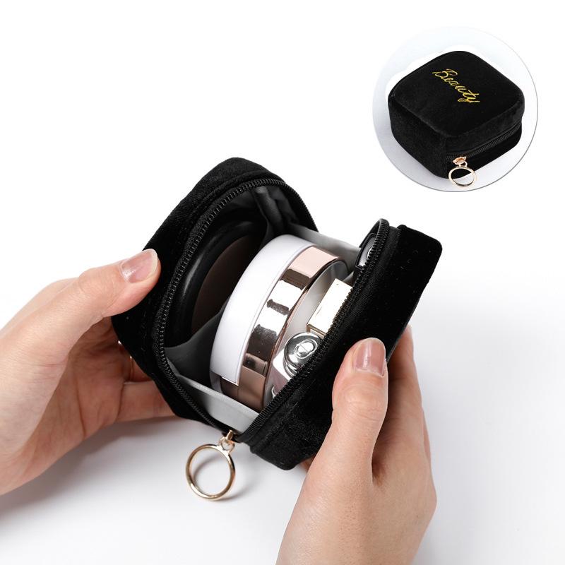 Сумка для хранения помады мини портативная водонепроницаемая сумка для хранения косметики с ручкой косметичка