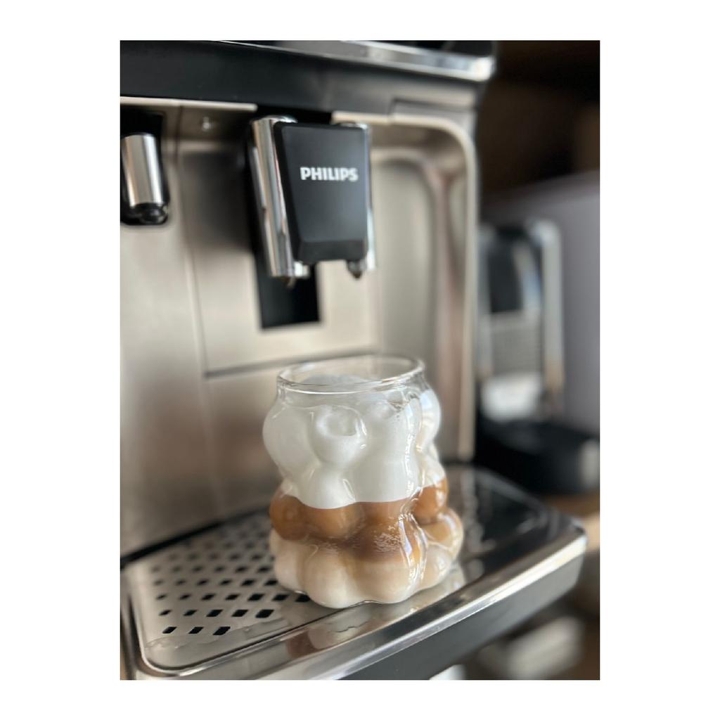 2 Pieces Bead Shape Heat Resistant Borosilicate Cup | Coffee And Presentation Cup | Borosilicate Glass