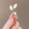 High-End Brooches, Women'S Sense Of Luxury, Niche, High-End Pins, Elegant Temperament, Fixed Clothes, Suits, Pearl Jewelry