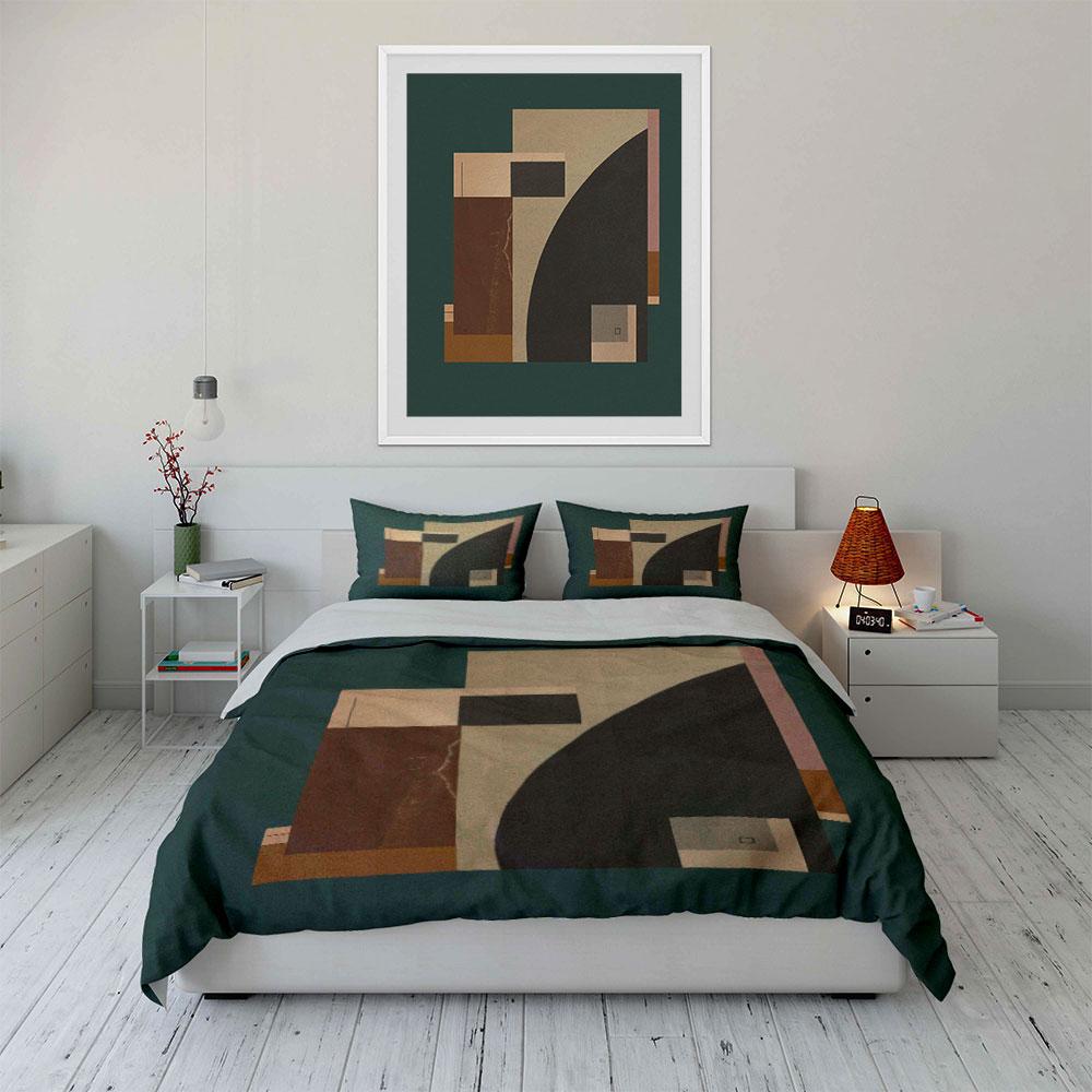 Geometric shapes and blocks. Bedding sets Duvet cover sets Duvet covers Pillowcases(1*Duvet Cover 2*Pillowcases without duvet insert)