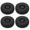 4PCS RC Car Tires Tyre Wheel for MN D90 D91 D99 D99S D86 RC Car Spare Upgrades AccessoriesR789BL