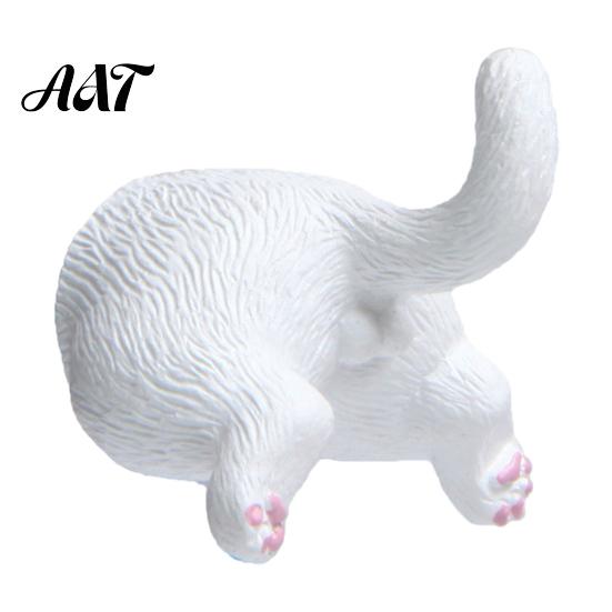 Animal Fridge Art 3D Cat Butt Refrigerator Magnet, Kitten Ass Whiteboard Cabinet Metal Surface Magnets Home Kitchen Office Decoration Gift for Lovers