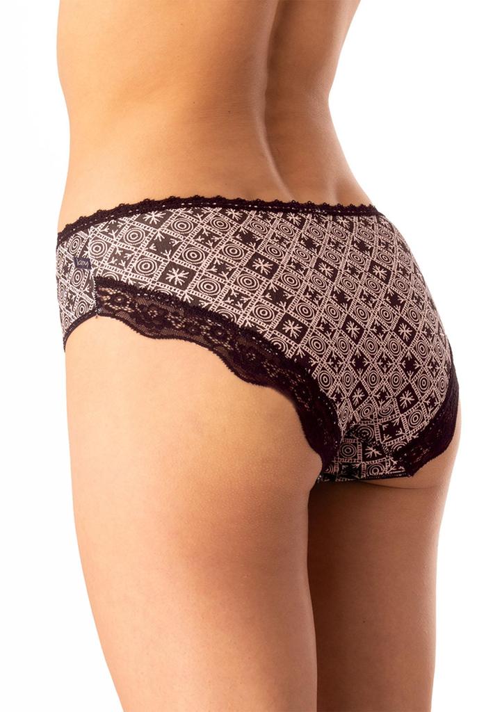 Figi damskie bawełniane (2pack) o klasycznym kroju LPC 731 Key