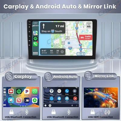 Универсальная 2Din автомагнитола на Android 13 7"/9"/10" Автомобильный мультимедийный плеер Беспроводной Android auto Carplay Автомобильный стерео ресивер BT