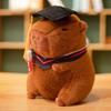 Graduation Capybara Cartoon Plush Toy Soft Doll Graduation Season Student Gift