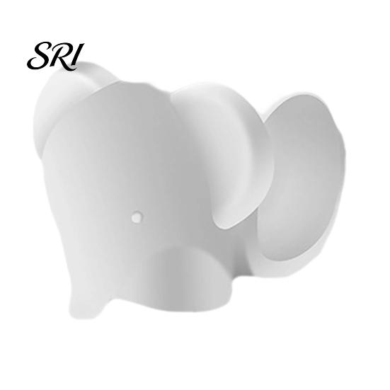 Adhesive-free Door Stopper Fortune Cat Wall Protector Shock Absorbing Elephant Stops Handle Bumper Shield Cushion Adhesive Free Guard for Silicone