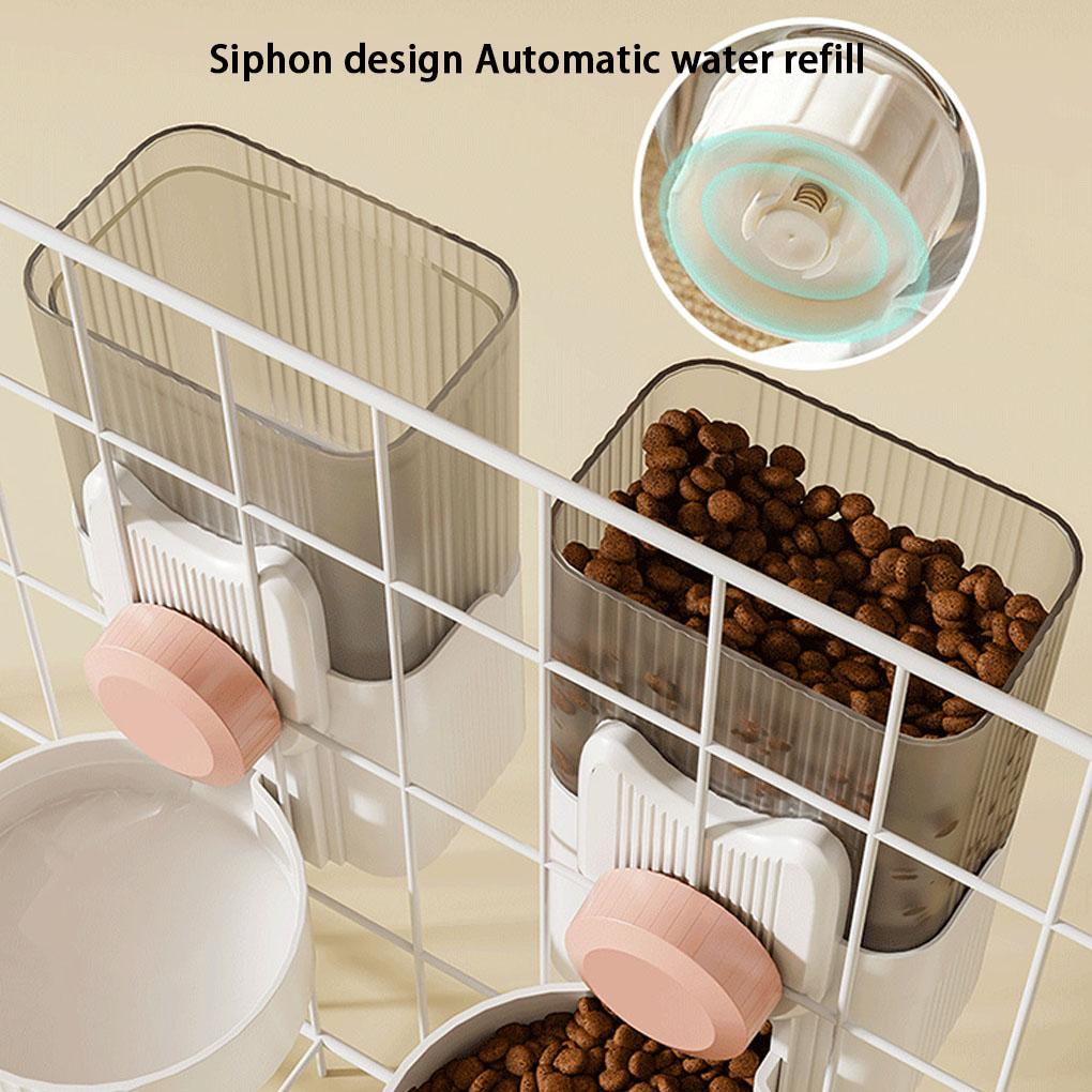 2x Подвесная Автоматическая Кормушка и Диспенсер для Воды для Хорьков и Кроликов Кроличьи Кормушки для Клеток