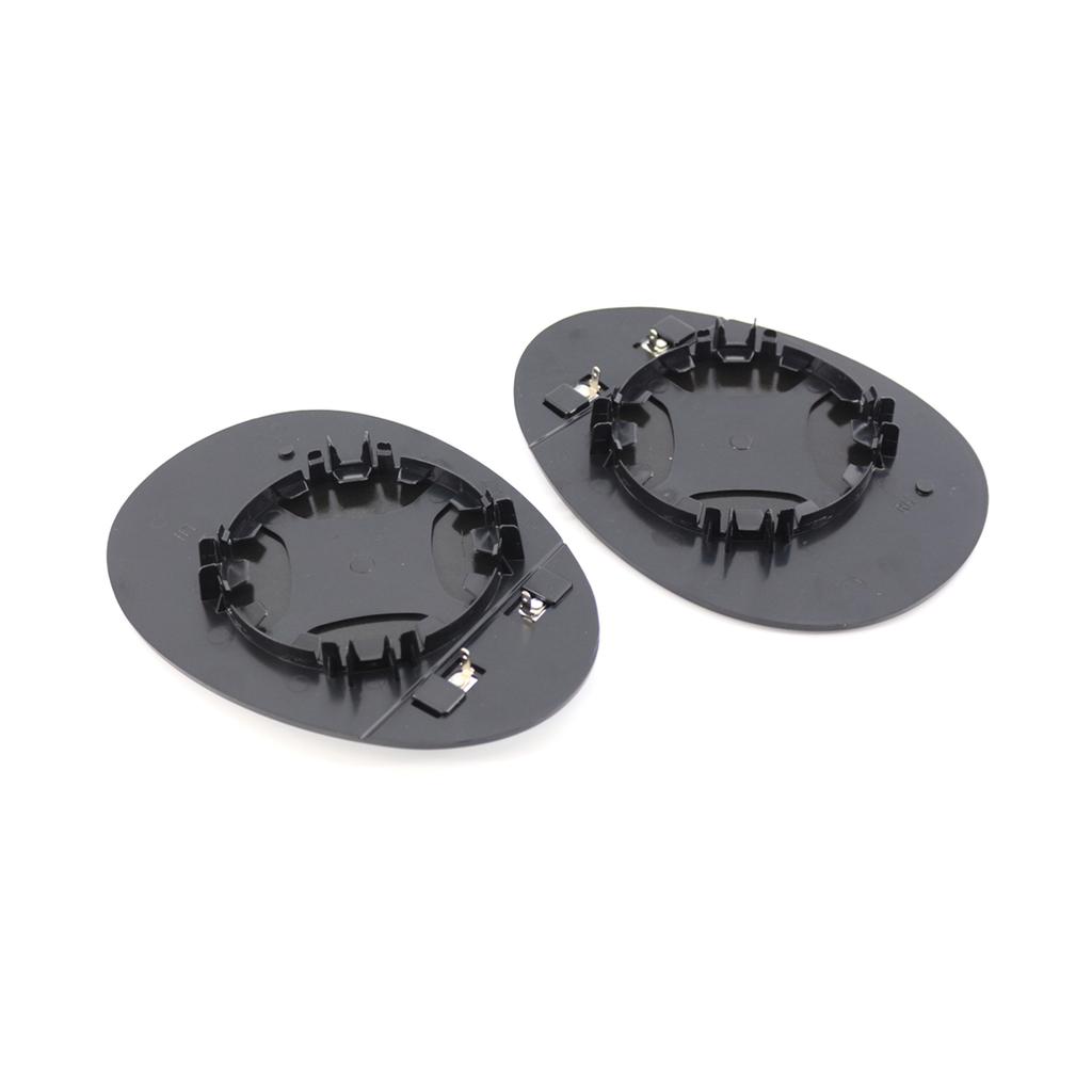 Rearview Mirror Glass with Clip Replacement for BMW Mini R55 R56 R57 2007 To 2014 2pcs Heated Left