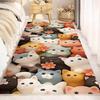 Bedside Carpet Cute Bedroom Stain Resistant Drifting Window Living Room Sofa Room Floor Mat Thickened Home Floor Mat
