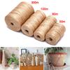 Natural Hemp Linen Cord Twisted Burlap Jute Twine Rope String Diy Craft Decor