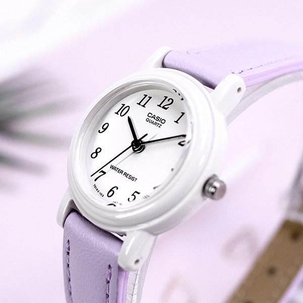 Casio Хорошая видимость простой дизайн маленький пастельный цвет мода обучение начальная школа дети часы детские