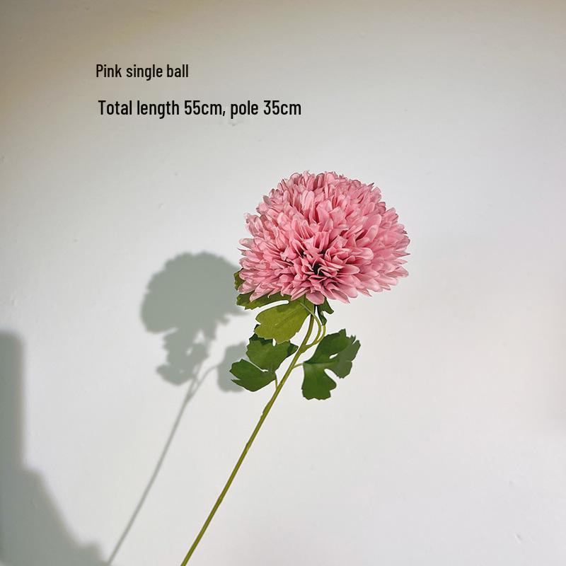 Pink Series Bubble Rose Artificial Flower Arrangement for Women's Day or Wedding Decor