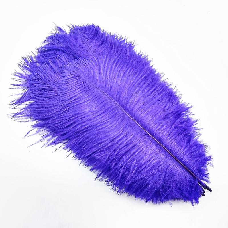 10Pcs Ostrich Feathers Wedding Centerpiece For Needlework Crafts Material DIY Decoration Carnival Headdress Accessories Plumes