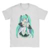 Hatsune Miku Anime Harajuku Print T-Shirt Y2K Men's Women's Casual Short Sleeve Crew Neck Cotton Tee Unisex Fashion Comfort Top
