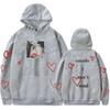 Sabrina Carpenter Heart Sweatshirts Emails I Can't Send Merch Hoodies Women Men Casual Long Sleeve Loose Classic Simple