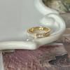 Модное медное разомкнутое кольцо для женщин с элегантными перламутровыми акцентами