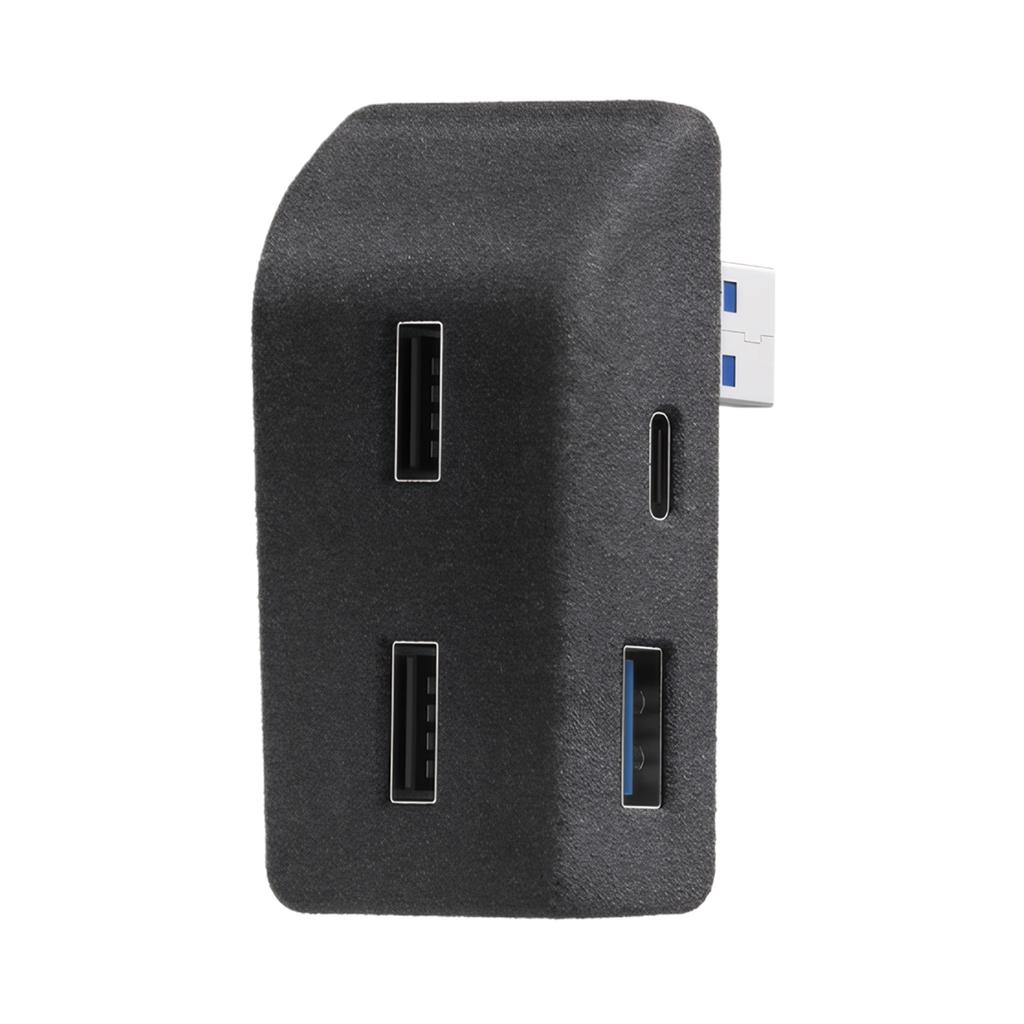 4 USB Shunt Hub Powered Splitter for Tesla Model 3 Y Highland Juniper 2025-2025 Glove Box Docking Station Quick Charger