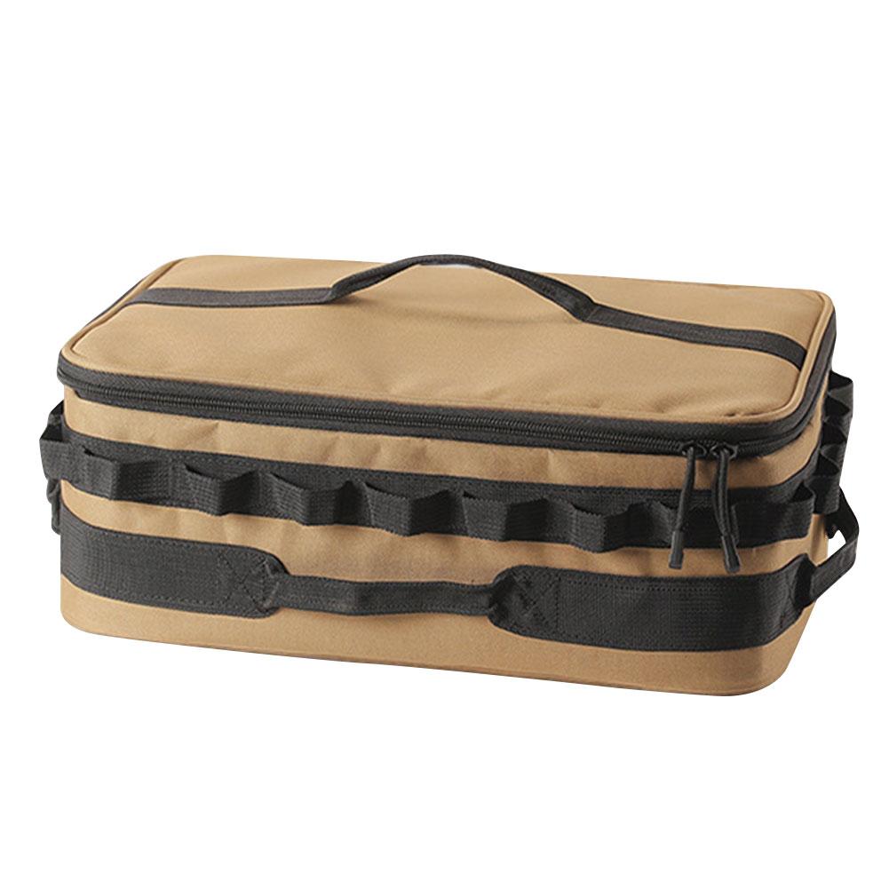 15л органайзер для походной посуды с ручкой, органайзер для багажника, большая вместительная сумка для хранения плиты, ткань Оксфорд для восхождения на пикник