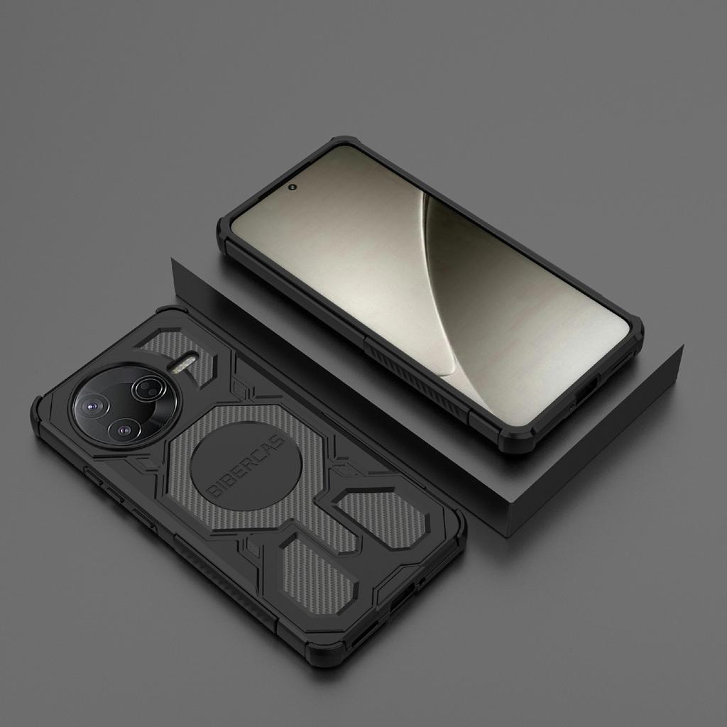 BIBERCAS J-16 Series For Xiaomi Redmi K80 5G/Poco F7 Pro 5G Case Compatible with MagSafe Anti Drop TPU+PC Phone Cover