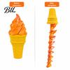Compact Fidget Accessories Telescopic Ice Cream Cone Toy, Novelty Spiral Swords, Sensory Stress Funny Gifts for Kids Relief Toy Anxiety, Portable