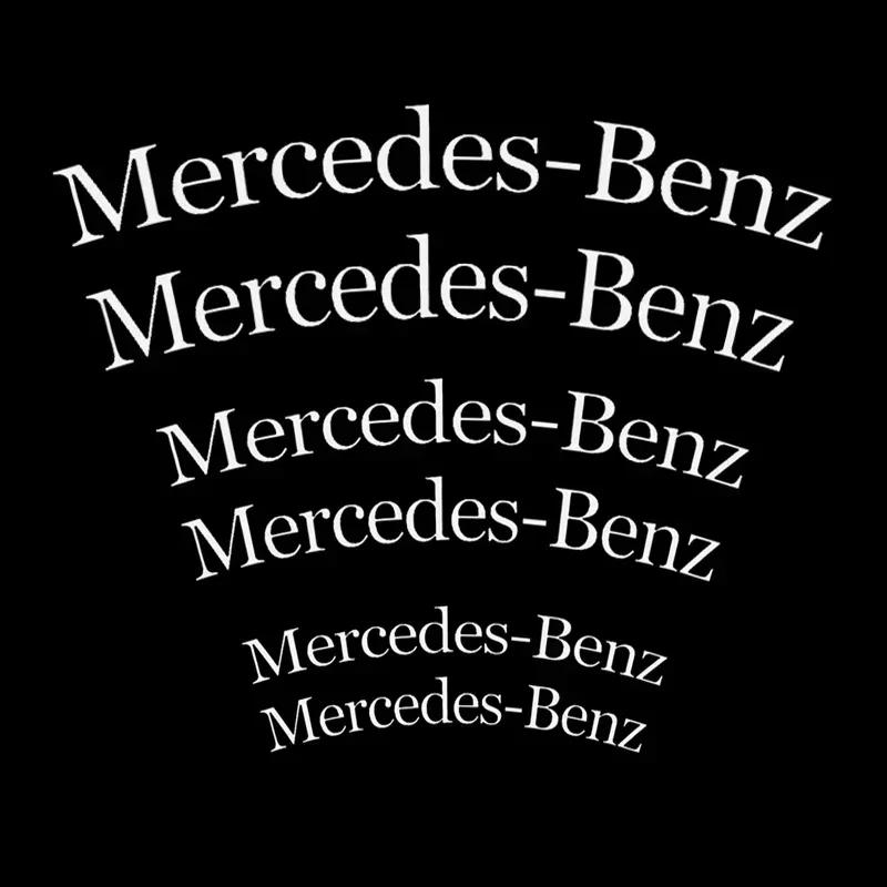 6PCS Decal Car Wheel Brake Caliper Sticker for Mercedes Benz AMG W203 W204 W205 W211 W212 W213 W218 W463 W210 W176 W218 W235 HC1