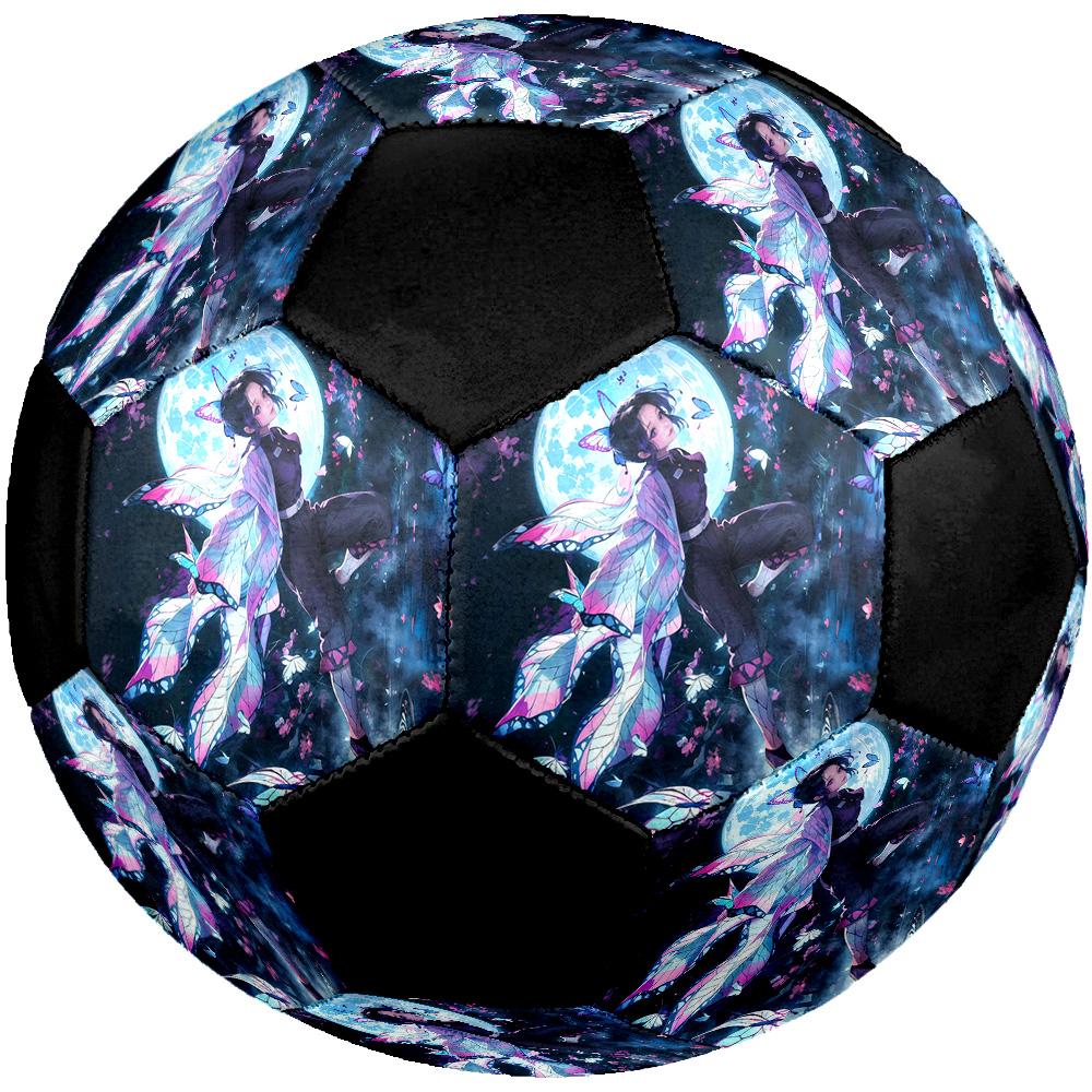 Shinobu Kocho2 Soccer Ball Colorful All Ages Machine Stitched PVC Competition Ready Durable High-Bounce.SIZE5