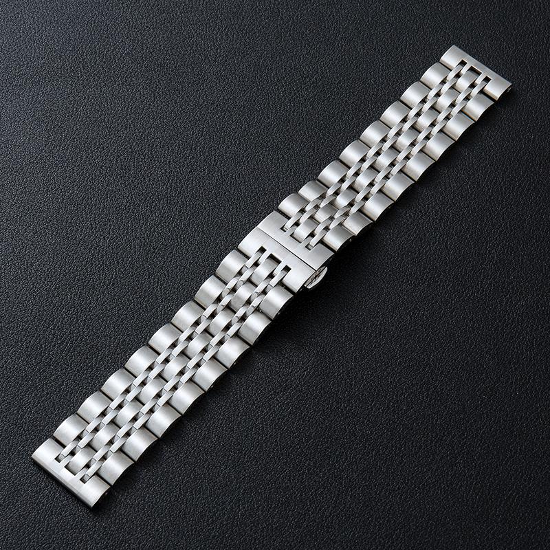 Ремешок из нержавеющей стали для Apple Watch Series 10 9 8 7 6 5 SE, браслет для iWatch 46 мм 42 мм 45 мм 49 мм, цельнометаллический ремешок