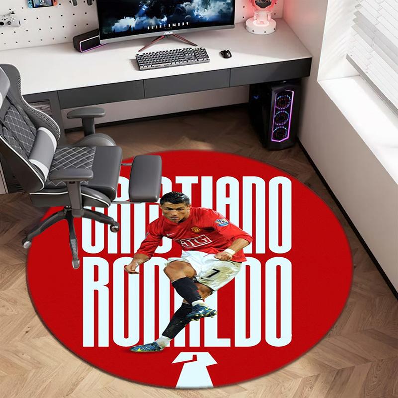 Cristiano Ronaldo Portugal Football Glory Carpet Home Decor Suitable For All Seasons Office Chair Cushion Room Doormat