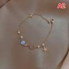 Exquisite Bracelets For Women Star Moon Zircon Pearl Bracelet Simple