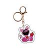 Акриловый кулон с улыбающимся животным из мультфильма, брелок для ключей, сумка, рюкзак, аксессуары для телефона
