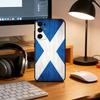 S-Scotland S-Scottish Passport Flag Phone Case For Samsung S25,S24,S21,S22,S23,S30,Ultra,S20,Plus,Fe,Soft Silicone Black Cover