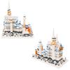 LULUFUN Micro Block Swan Castle Block Set Building Toy Mini Neuschwanstein Castle Assembly Children Adults Holiday New Year Gift Birthday