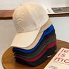 Soft Cotton Sun Visors Hat Adjustable Peaked Cap Fashion Baseball Cap