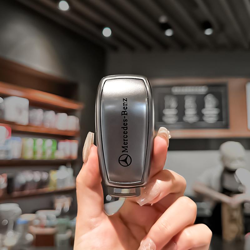 2025 New TPU Car Key Case Cover for Mercedes-Benz A B C E G S Class CLA CLS GLA GLB GLC GLE GLS EQA EQB EQC Shell Fob Holder Acc