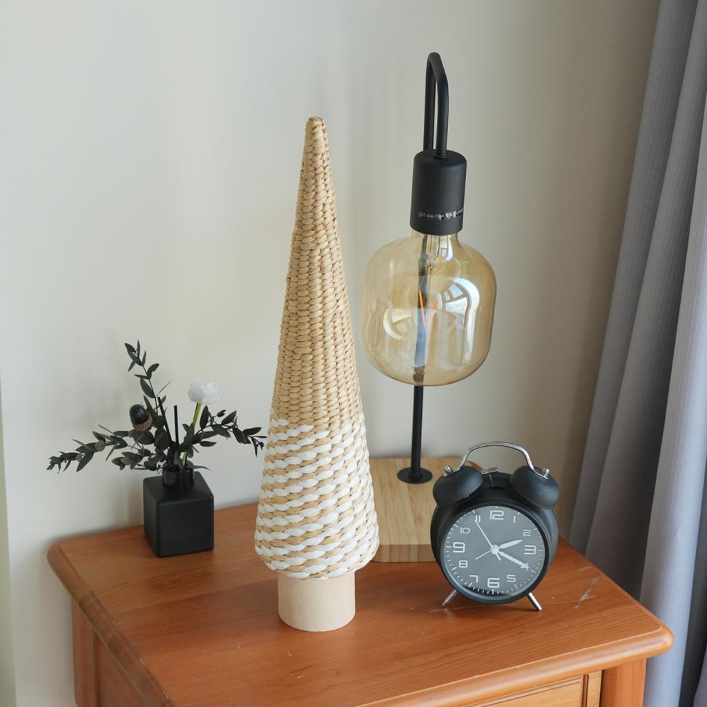 Рождественские плетеные вручную декоративные элементы, креативные маленькие украшения для рождественской елки, реквизит, украшения для праздничной атмосферы