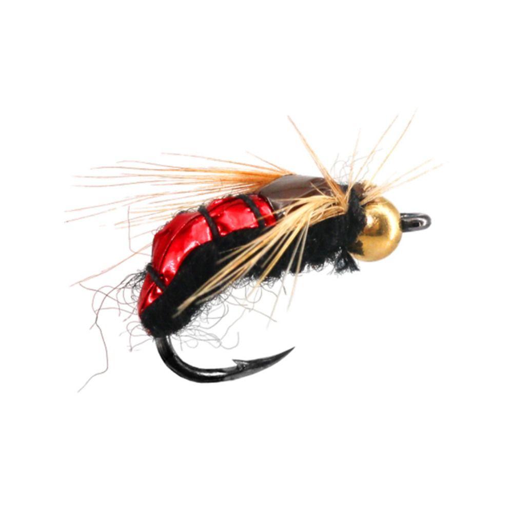 Artificial Fast Sinking Flies Fishing Lure Scud Fly Bug Insect Worm Bait