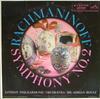 LP Record SERGEI VASILYEVICH RACHMANINOFF / L - Symphony No. 2 LM2106 RCA Victor Red  1957 US Classical Used